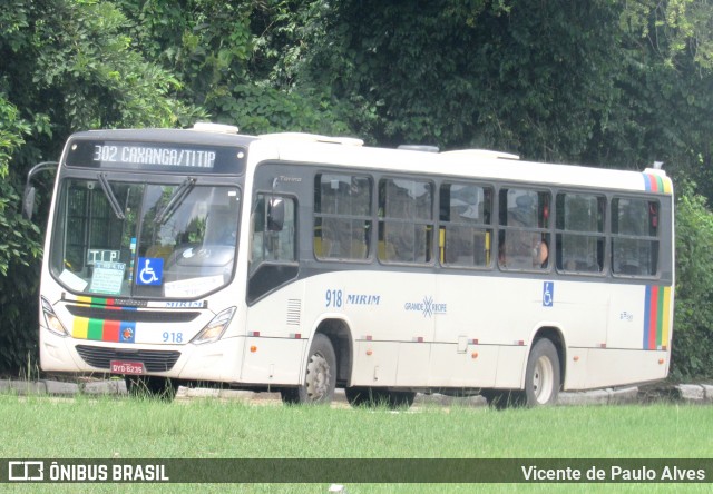 Viação Mirim 918 na cidade de Recife, Pernambuco, Brasil, por Vicente de Paulo Alves. Número da foto: #12979577.