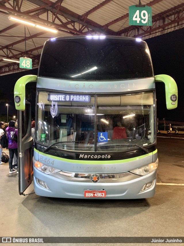 Viação Garcia 8464 na cidade de Londrina, Paraná, Brasil, por Júnior Juninho. Número da foto: #12978827.