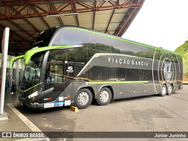Viação Garcia 98110 na cidade de Londrina, Paraná, Brasil, por Júnior Juninho. Número da foto: #12978617.
