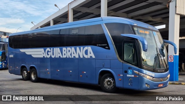 Viação Águia Branca 25840 na cidade de Rio de Janeiro, Rio de Janeiro, Brasil, por Fábio Paixão. Número da foto: #12980486.