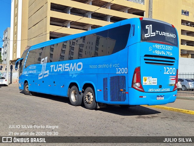 JL Turismo 1200 na cidade de Porto Alegre, Rio Grande do Sul, Brasil, por JULIO SILVA. Número da foto: #12979048.