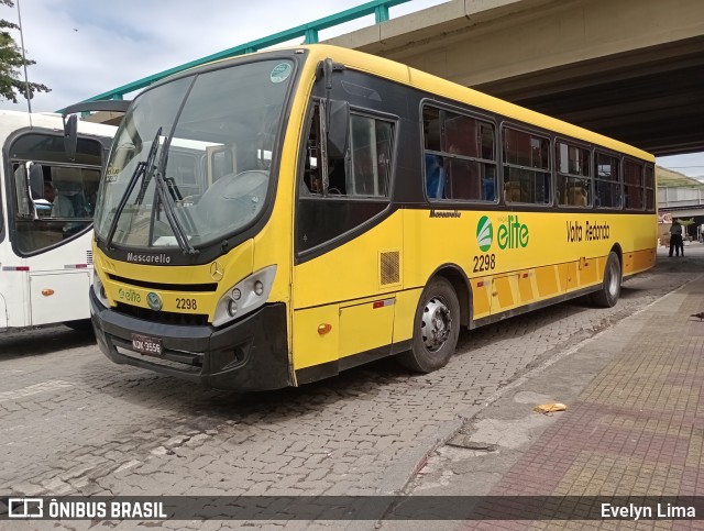 Viação Elite 2298 na cidade de Volta Redonda, Rio de Janeiro, Brasil, por Evelyn Lima. Número da foto: #12978034.