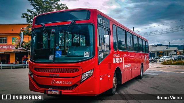 EPT - Empresa Pública de Transportes de Maricá MAR 01.002 na cidade de Maricá, Rio de Janeiro, Brasil, por Breno Vieira. Número da foto: #12978738.