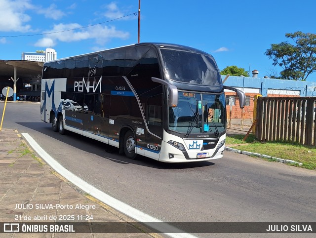 Empresa de Ônibus Nossa Senhora da Penha 61250 na cidade de Porto Alegre, Rio Grande do Sul, Brasil, por JULIO SILVA. Número da foto: #12978885.
