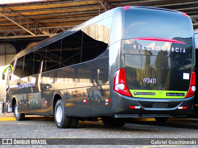 Viação Garcia 93411 na cidade de Imbaú, Paraná, Brasil, por Gabriel Guachineski. Número da foto: #12980982.