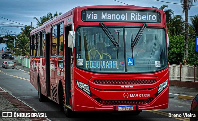 EPT - Empresa Pública de Transportes de Maricá MAR 01.038 na cidade de Maricá, Rio de Janeiro, Brasil, por Breno Vieira. Número da foto: #12978731.