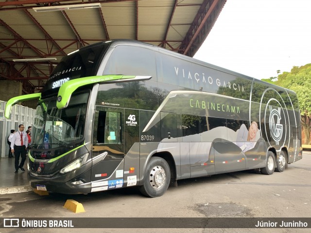 Viação Garcia 87039 na cidade de Londrina, Paraná, Brasil, por Júnior Juninho. Número da foto: #12978610.