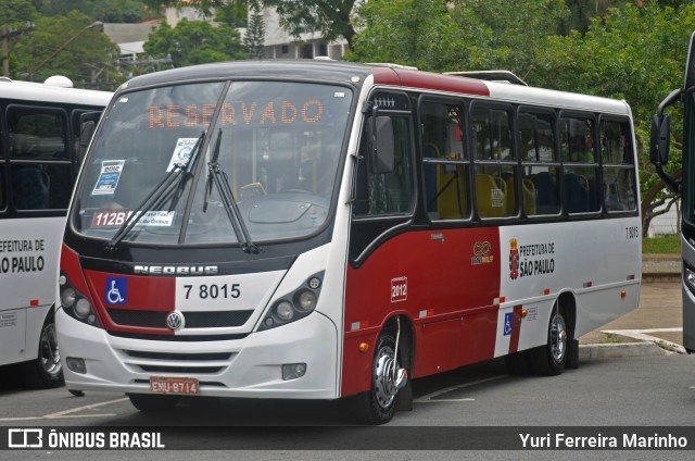 Transwolff Transportes e Turismo 7 8015 na cidade de São Paulo, São Paulo, Brasil, por Yuri Ferreira Marinho. Número da foto: #12979512.