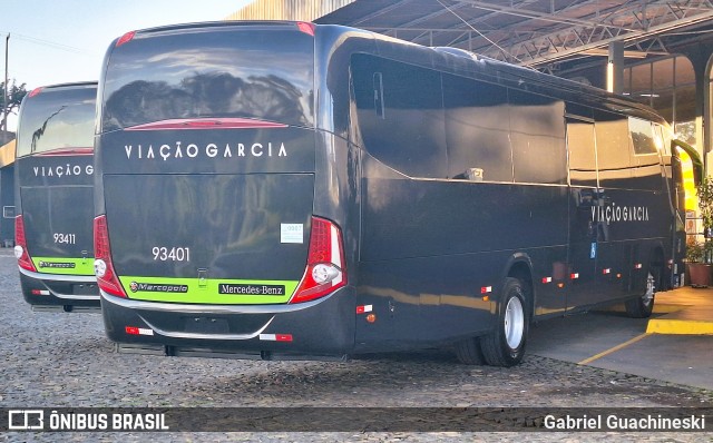 Viação Garcia 93401 na cidade de Imbaú, Paraná, Brasil, por Gabriel Guachineski. Número da foto: #12981003.