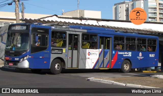 Transportes Capellini 19.157 na cidade de Sumaré, São Paulo, Brasil, por Wellington Lima. Número da foto: #12978356.