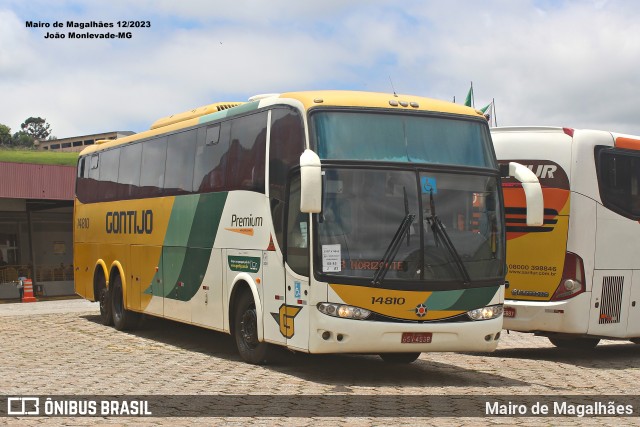Empresa Gontijo de Transportes 14810 na cidade de João Monlevade, Minas Gerais, Brasil, por Mairo de Magalhães. Número da foto: #12978792.