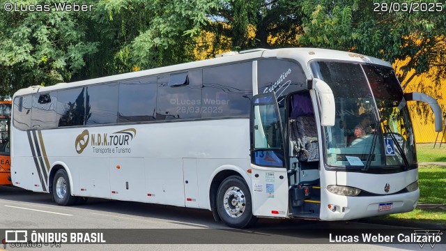 N.D.K. Tour Transporte e Turismo 313 na cidade de Curitiba, Paraná, Brasil, por Lucas Weber Calizario. Número da foto: #12979095.