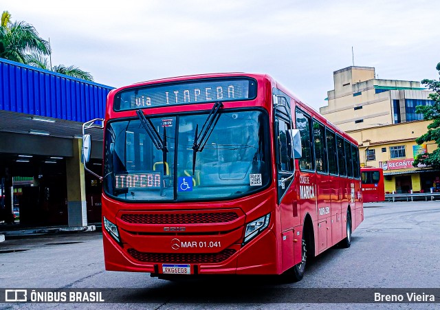 EPT - Empresa Pública de Transportes de Maricá MAR 01.041 na cidade de Maricá, Rio de Janeiro, Brasil, por Breno Vieira. Número da foto: #12978936.
