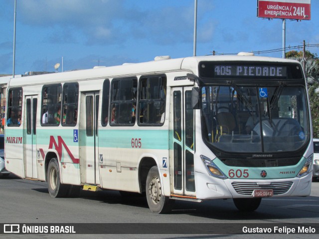 Viação Mirim 605 na cidade de Jaboatão dos Guararapes, Pernambuco, Brasil, por Gustavo Felipe Melo. Número da foto: #12979282.