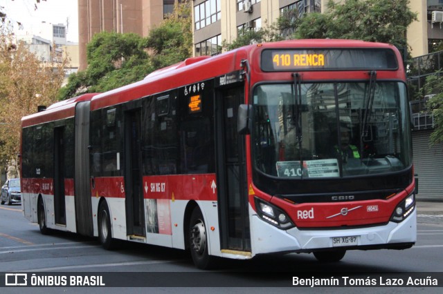 Buses Alfa S.A. 4041 na cidade de Providencia, Santiago, Metropolitana de Santiago, Chile, por Benjamín Tomás Lazo Acuña. Número da foto: #12978050.