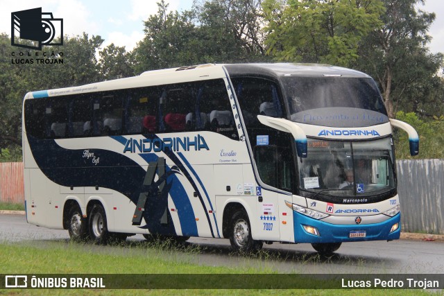 Empresa de Transportes Andorinha 7007 na cidade de Brasília, Distrito Federal, Brasil, por Lucas Pedro Trojan. Número da foto: #12980068.