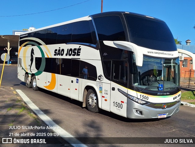 Expresso São José 1500 na cidade de Porto Alegre, Rio Grande do Sul, Brasil, por JULIO SILVA. Número da foto: #12979137.