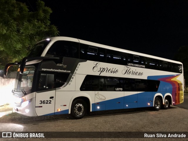Expresso Floriano 3622 na cidade de Teresina, Piauí, Brasil, por Ruan Silva Andrade. Número da foto: #12978439.