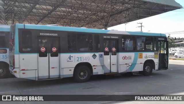 Aliança Transportes Urbanos 21349 na cidade de Fortaleza, Ceará, Brasil, por FRANCISCO WALLACE. Número da foto: #12980073.