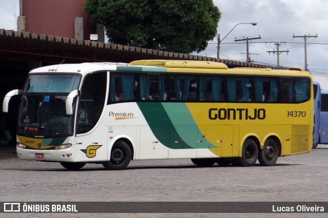Empresa Gontijo de Transportes 14370 na cidade de Vitória da Conquista, Bahia, Brasil, por Lucas Oliveira. Número da foto: #12980631.