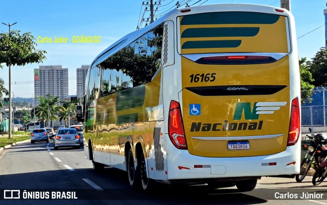 Viação Nacional 16165 na cidade de Goiânia, Goiás, Brasil, por Carlos Júnior. Número da foto: #12979047.