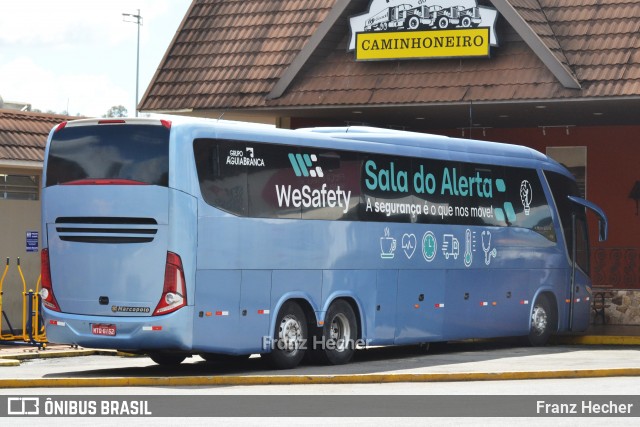 Viação Águia Branca WESAFETY na cidade de Oliveira, Minas Gerais, Brasil, por Franz Hecher. Número da foto: #12980718.