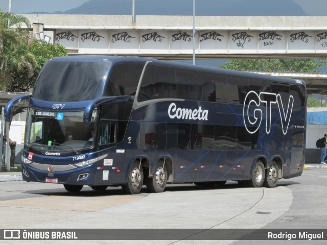 Viação Cometa 719302 na cidade de Rio de Janeiro, Rio de Janeiro, Brasil, por Rodrigo Miguel. Número da foto: #12980538.