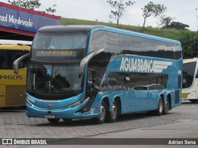 Viação Águia Branca 51080 na cidade de João Monlevade, Minas Gerais, Brasil, por Adrian Sena. Número da foto: #12980483.