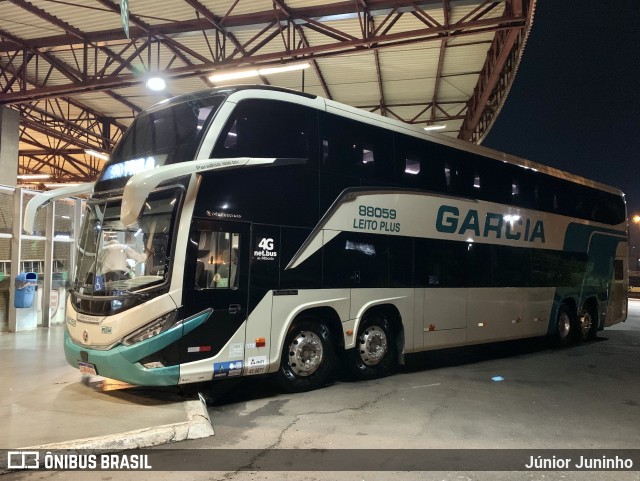 Viação Garcia 88059 na cidade de Londrina, Paraná, Brasil, por Júnior Juninho. Número da foto: #12978782.