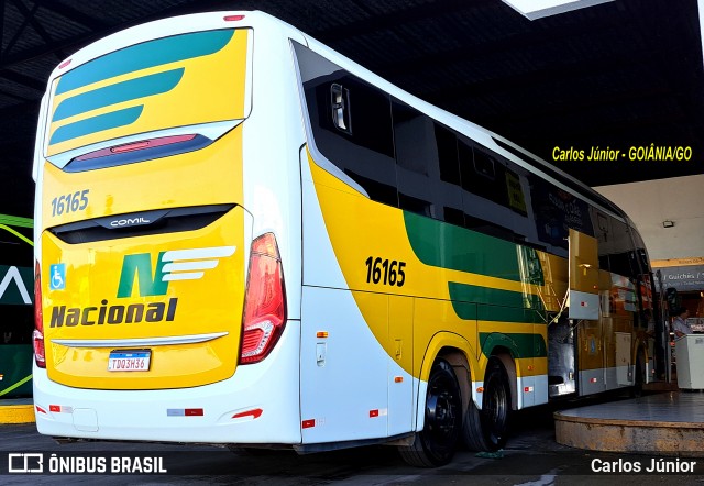 Viação Nacional 16165 na cidade de Goiânia, Goiás, Brasil, por Carlos Júnior. Número da foto: #12979058.