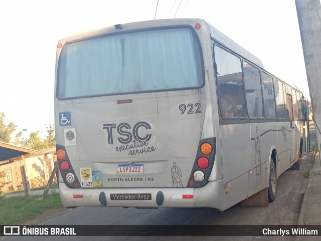 TSC - Transportes São Cristóvão 922 na cidade de Palmares do Sul, Rio Grande do Sul, Brasil, por Charlys William. Número da foto: #12978023.