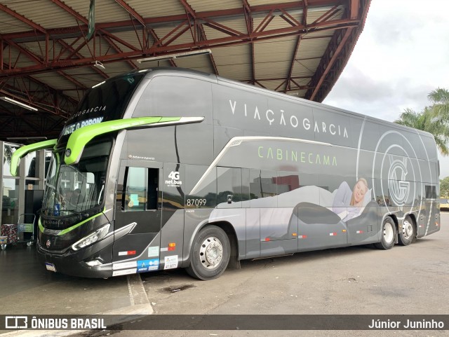 Viação Garcia 87099 na cidade de Londrina, Paraná, Brasil, por Júnior Juninho. Número da foto: #12978749.