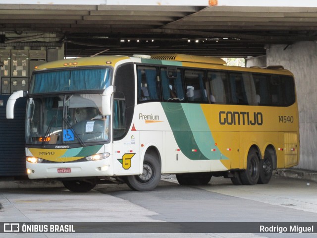 Empresa Gontijo de Transportes 14540 na cidade de Rio de Janeiro, Rio de Janeiro, Brasil, por Rodrigo Miguel. Número da foto: #12980541.