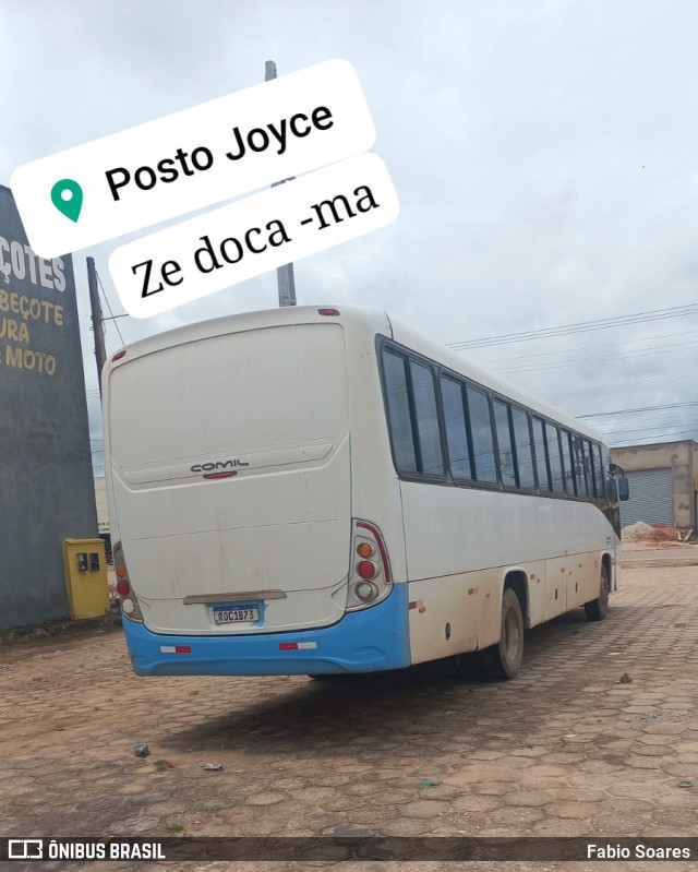 Ônibus Particulares ROC1B73 na cidade de Zé Doca, Maranhão, Brasil, por Fabio Soares. Número da foto: #12979590.