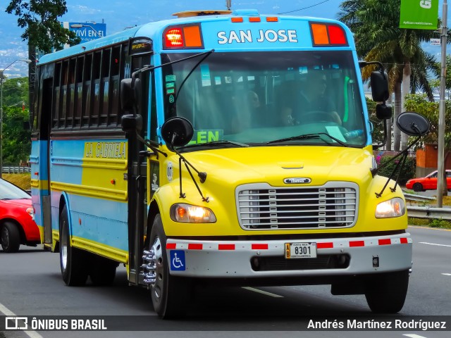 Transportes Zúñiga S.A. 07 na cidade de Mata Redonda, San José, San José, Costa Rica, por Andrés Martínez Rodríguez. Número da foto: #12979795.