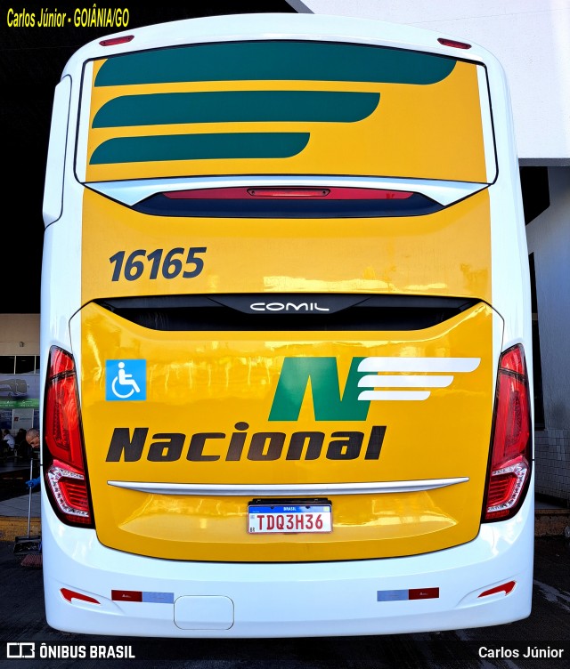 Viação Nacional 16165 na cidade de Goiânia, Goiás, Brasil, por Carlos Júnior. Número da foto: #12979054.