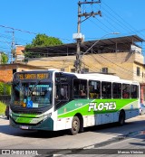 Transportes Flores RJ 128.062 na cidade de Belford Roxo, Rio de Janeiro, Brasil, por Marcos Vinicius. Número da foto: #:id.
