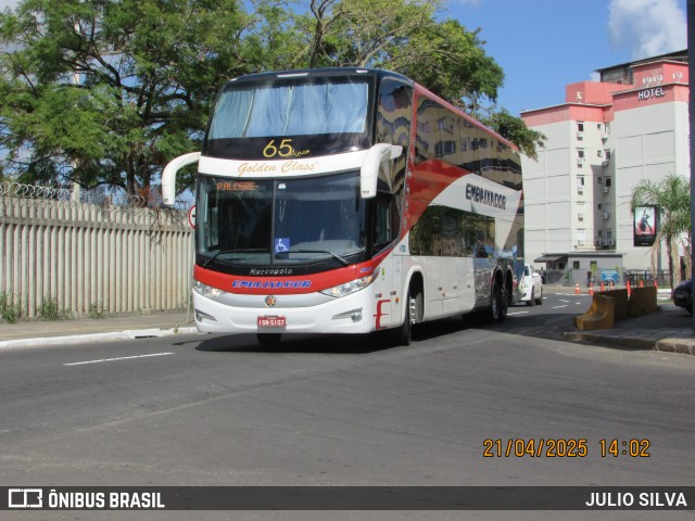 Expresso Embaixador 504 na cidade de Porto Alegre, Rio Grande do Sul, Brasil, por JULIO SILVA. Número da foto: #12981178.