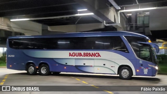 Viação Águia Branca 26250 na cidade de São Paulo, São Paulo, Brasil, por Fábio Paixão. Número da foto: #12981240.
