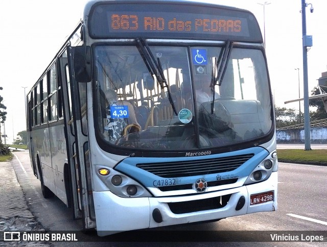 Viação Redentor C47832 na cidade de Rio de Janeiro, Rio de Janeiro, Brasil, por Vinicius Lopes. Número da foto: #12982045.
