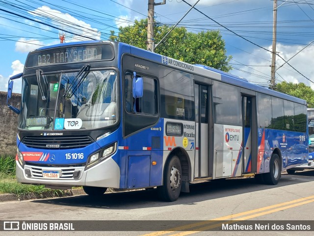Viação Miracatiba 15.1016 na cidade de Itapecerica da Serra, São Paulo, Brasil, por Matheus Neri dos Santos. Número da foto: #12982989.