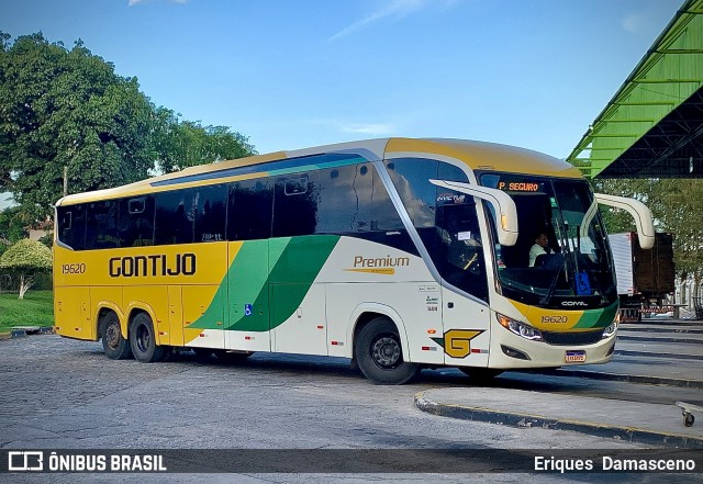 Empresa Gontijo de Transportes 19620 na cidade de Eunápolis, Bahia, Brasil, por Eriques  Damasceno. Número da foto: #12983684.