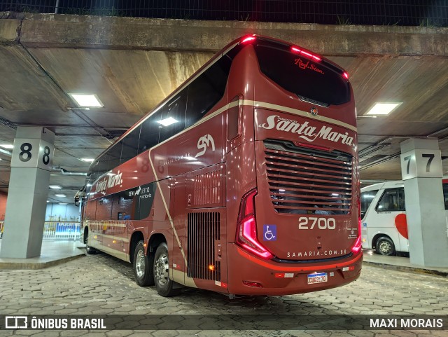 Santa Maria Fretamento e Turismo > Transportes Santa Maria(SP) 2700 na cidade de Belo Horizonte, Minas Gerais, Brasil, por MAXI MORAIS. Número da foto: #12983569.