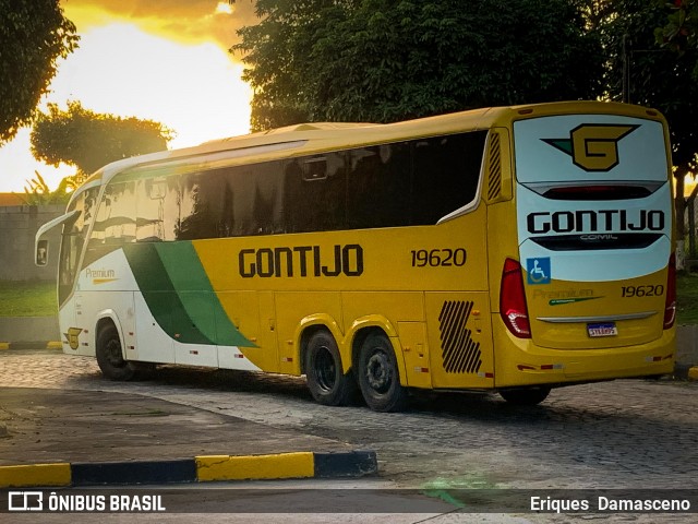 Empresa Gontijo de Transportes 19620 na cidade de Eunápolis, Bahia, Brasil, por Eriques  Damasceno. Número da foto: #12983696.