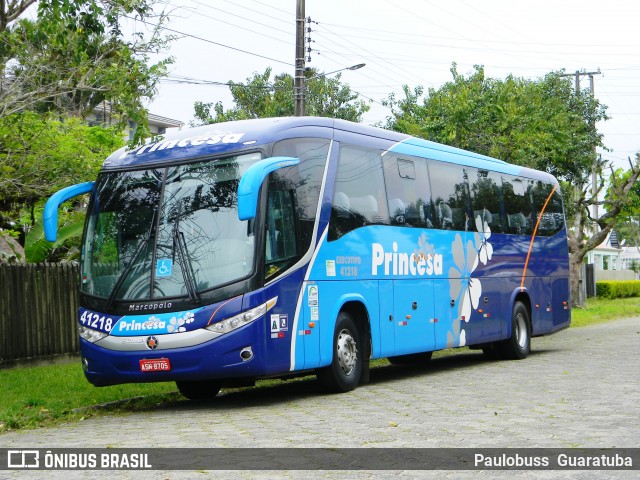 Princesa do Norte 41218 na cidade de Guaratuba, Paraná, Brasil, por Paulobuss  Guaratuba. Número da foto: #12982917.