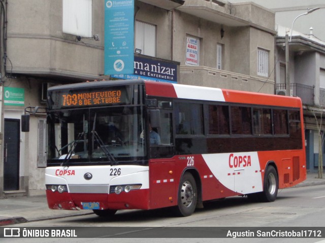 COPSA 226 na cidade de Montevideo, Montevideo, Uruguai, por Agustin SanCristobal1712. Número da foto: #12982829.