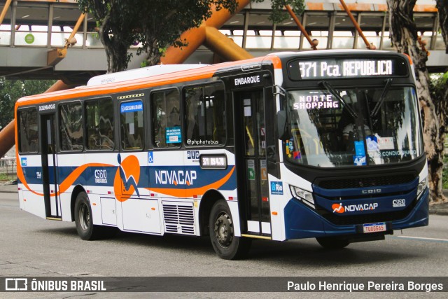 Viação Novacap C51510 na cidade de Rio de Janeiro, Rio de Janeiro, Brasil, por Paulo Henrique Pereira Borges. Número da foto: #12981877.