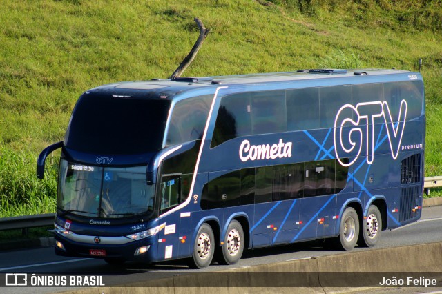 Viação Cometa 15301 na cidade de Canas, São Paulo, Brasil, por João Felipe. Número da foto: #12981377.