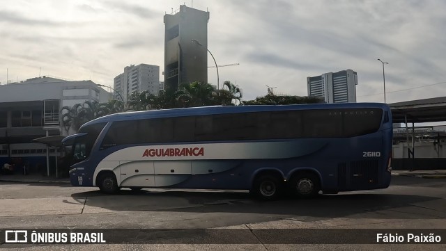 Viação Águia Branca 26110 na cidade de Rio de Janeiro, Rio de Janeiro, Brasil, por Fábio Paixão. Número da foto: #12981239.