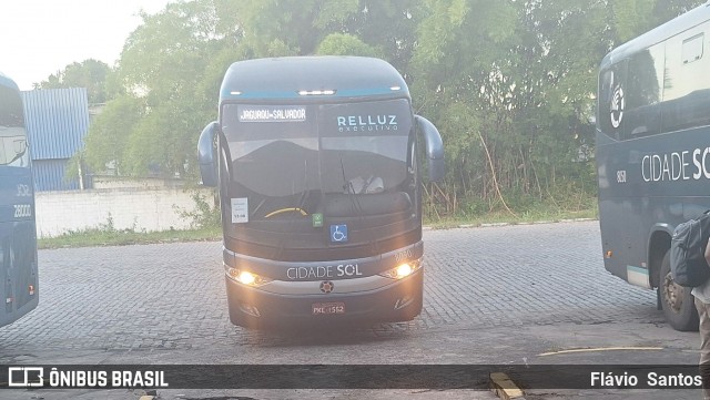 Viação Cidade Sol 8090 na cidade de Cruz das Almas, Bahia, Brasil, por Flávio  Santos. Número da foto: #12982453.